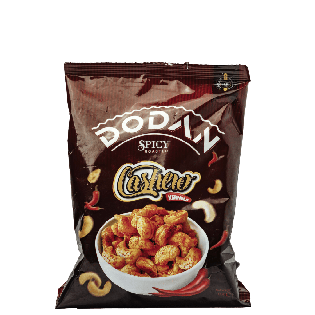 Dodan Spicy Roasted Cashew Kernels (100g)