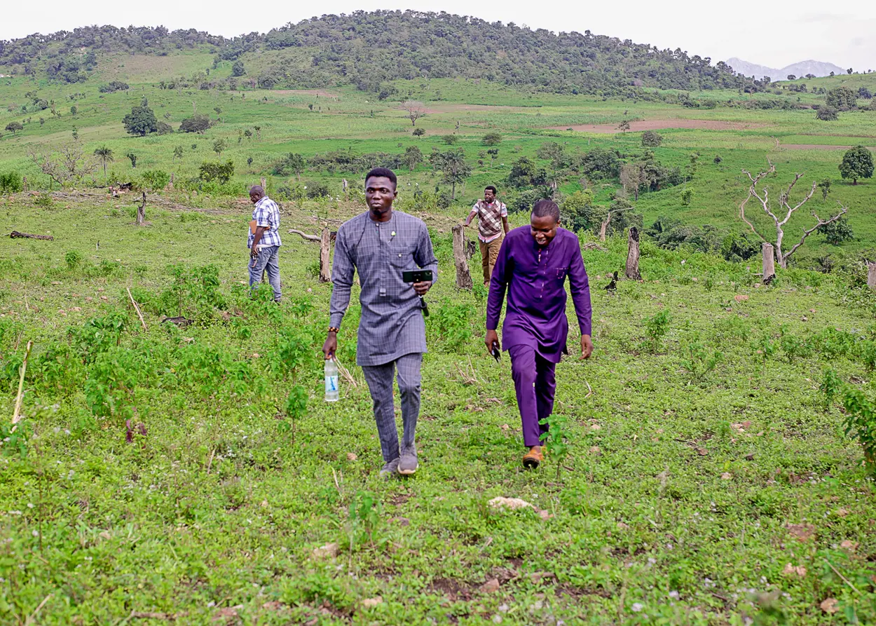 Afriquecomm field engagement in a productive landscape
